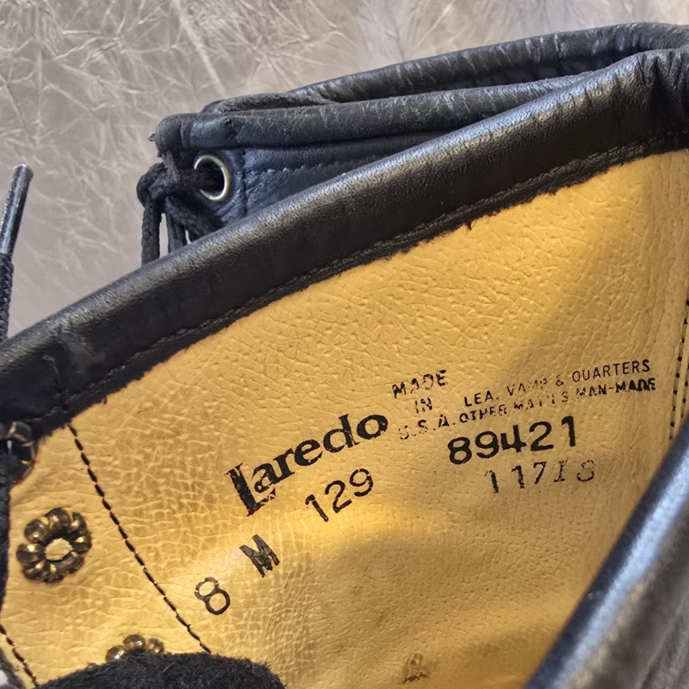 LAREDO ROPER BOOTS SZ8 - Picture 14 of 16